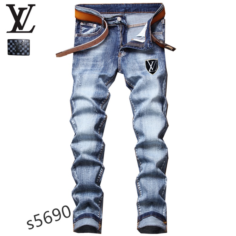 LV Jean Pants Long-021